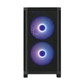 thumbnail image 2 of Rosewill FBM-X3 Black Micro ATX Mid Tower Case - Full Mesh Panel, High Airflow Design, 3x PWM ARGB Fans, Pre-Installed 650W 80+ Gold PSU, 2 of 9