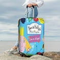 thumbnail image 4 of Ben & Holly'S Little Kingdom Luggage Cover Approved Travel Suitcase Protector Elastic Washable Baggage Covers For 18-21 Inch Luggage, 4 of 9