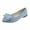 Light Blue Bowknot Flat Shoes, variant on hopeusnice Women's Pointed Toe Bowknot Flat Shoes Slip On Ballerina Flats Comfortable Suede Flats Dress Shoes Black 35