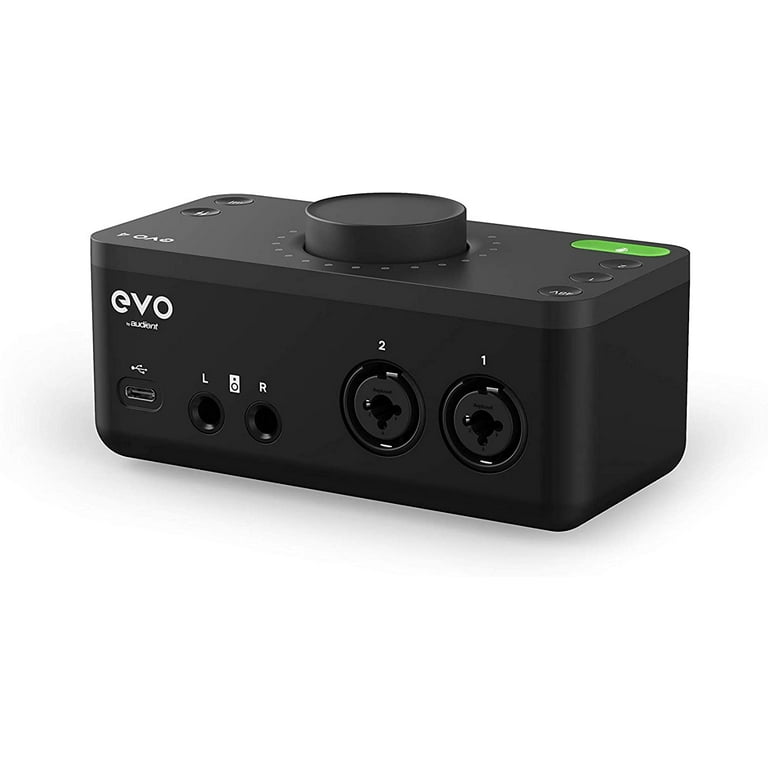 Audient EVO 4 Desktop 2x2 USB Type-C Audio Interface with Over-Ear
