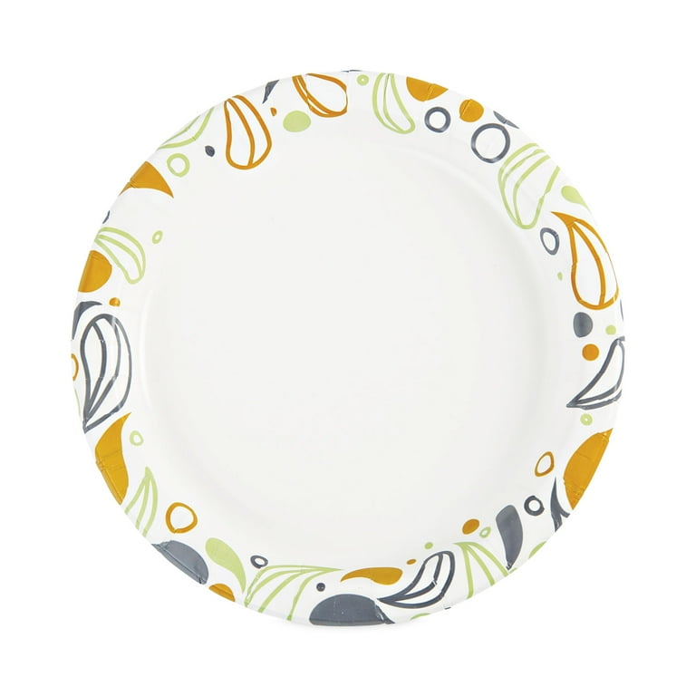 Deerfield Printed Paper Plates, 9 Deerfield Printed Paper Plates, 9