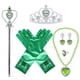 thumbnail image 1 of Set de accesorios de disfraz de princesa Tiana para niñas de 3 a 10 años, 1 of 6