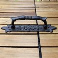 thumbnail image 4 of Wosthever Manija de puerta decorativa negra, gruesa, fácil de instalar, fuerte resistencia a la corrosión, Metal único 7212 Type2 NO2, 4 of 6
