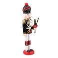 thumbnail image 6 of 12 inch Soldier Nutcracker by Dressed with Uniform, black and, 6 of 8