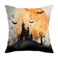 thumbnail image 2 of Multicolor Halloween Pillowcase Pillowcase Detachable Pillowcase Pumpkin Ghost Pillowcase Decorative Cushion Cover, 2 of 6
