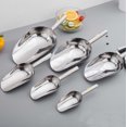 thumbnail image 4 of Pelle à Glace en Acier Inoxydable Fonctionnelle pour Cuisine Bar Sucre Farine Buffet Aliments Secs, 4 of 6