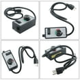 thumbnail image 2 of munirater Variable Speed Controller Fit for Router Fan Electric Motor Rheostat AC 1500W / 120 Volt / 15 amps, 2 of 7
