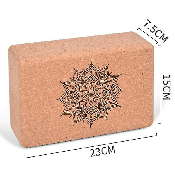 Soft Nature Wood Brick Cork Block Body Shaping Gym And Home Work Out Eco  Friendly 