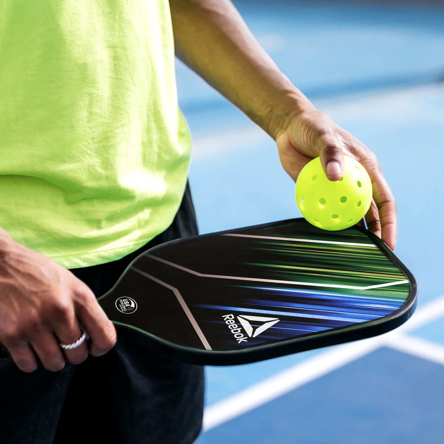 Reebok 14mm Graphite Pickleball Paddle, New