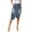 Blue, variant on Denim Skirt Women Stretch Pencil Skirt High Waist Knee Length Bodycon Casual Party Wear Comfortable Skirt Spring Summer Black L