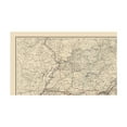 thumbnail image 4 of Historical Civil War Map - United States Forces Marches - Sherman 1865 - Vintage Wall Art, 4 of 4