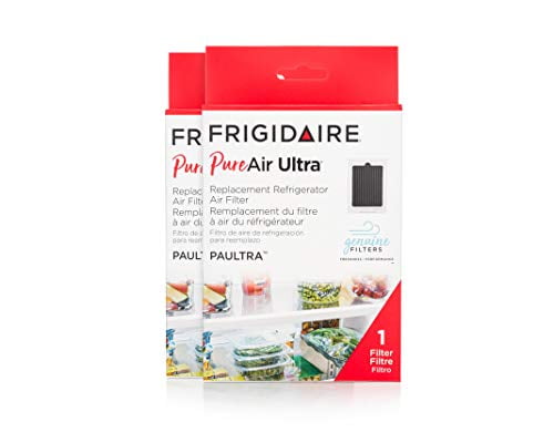 Frigidaire Pure Air Ultra Air Filter Replacement for Refrigerators, 2 pack, 6.5 in x 4.75 in,  (PAULTRA2PK)