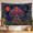 A, variant on XaaKee, Tapestry Wall Hanging, Cosmic Patterned Undergrowth, High-Quality Polyester Bedroom Tapestry, 60x40Inch