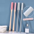 thumbnail image 5 of Happydeer Foot Scrubber Brush Anti-Itch Exfoliating Brush Head Soft Bristles Long Handle Toe Cleaning Brush for Deep Cleaning Easy to Use And Clean Foot Care Tools, 5 of 13