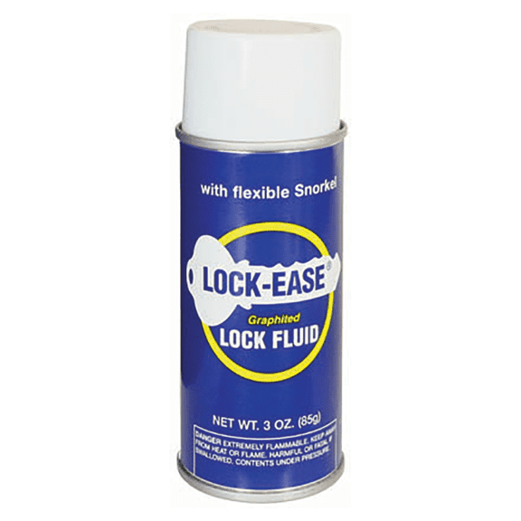 AGS Lock-Ease Graphite Lubricant Aerosol 3 oz for Locks & Mechanisms