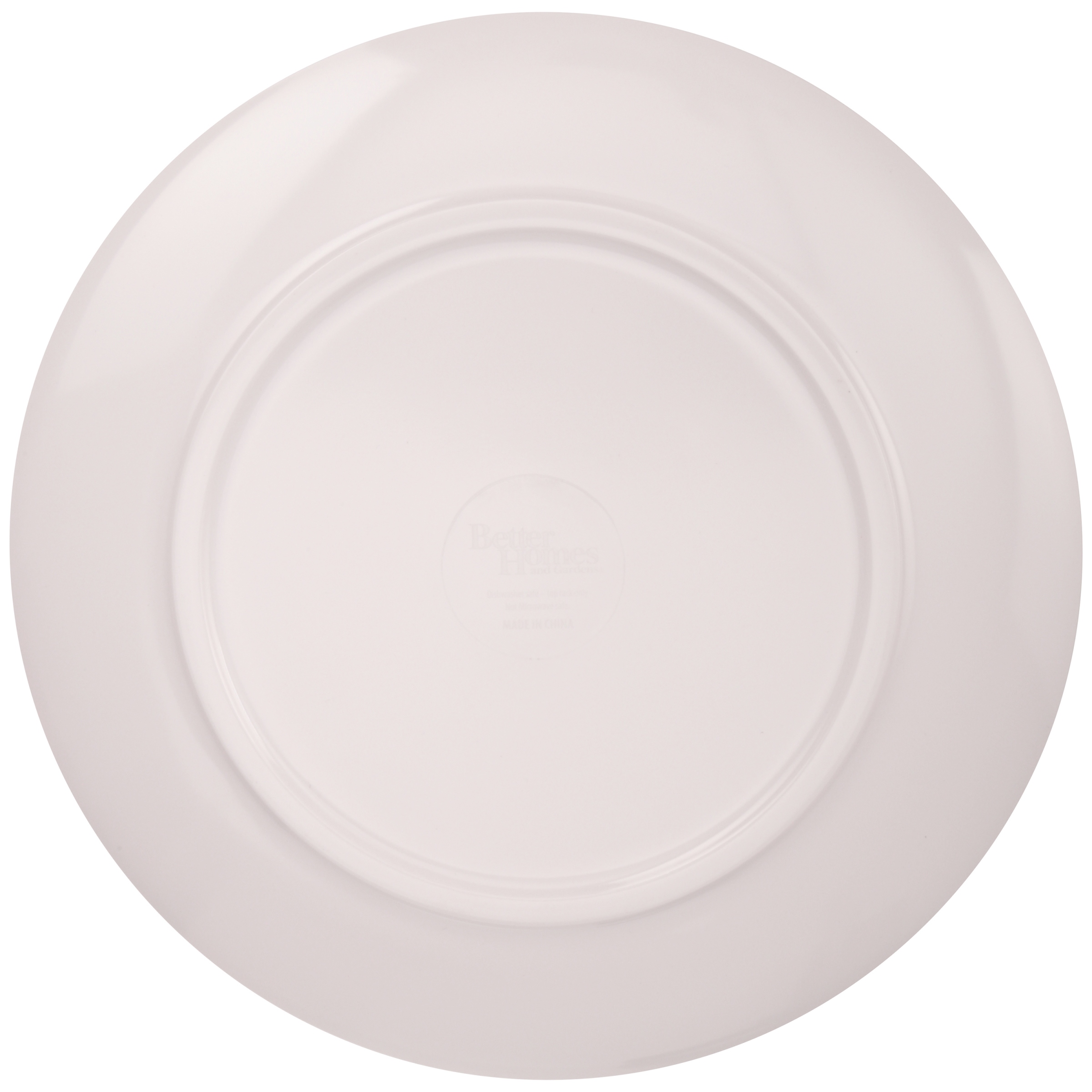 Better Homes & Gardens Outdoor Melamine Mint Triangle Lines Dinner Plate, Set of 4 - image 2 of 3