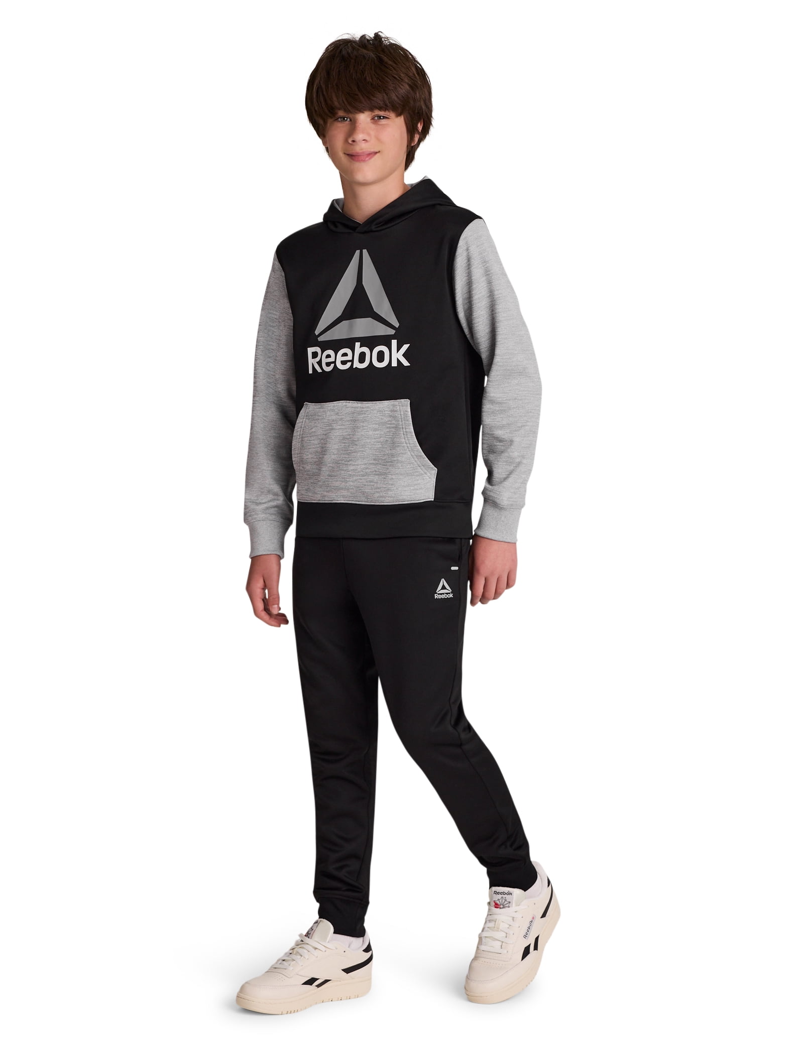 Reebok Boy's Cool Down Colorblock Hoodie, Sizes 4-18