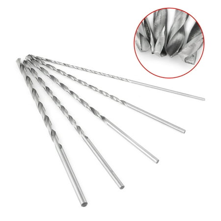 

EBTOOLS Drill Bit Extra Long High-speed Steel Straight Shank Twist Drill Bit Tool 2-5mm For Wood