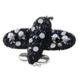 thumbnail image 3 of lionlar Brooch Crystal Starß Busy Animal Pattern Pendant Gift Jewelry - Shape Aircraft Shape, 3 of 8