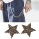 thumbnail image 5 of 10 Uds. Apliques de estrella de diamantes de imitación para planchar en la ropa, parche para zapatos de vestir, bolsa, sombrero (gris), 5 of 6