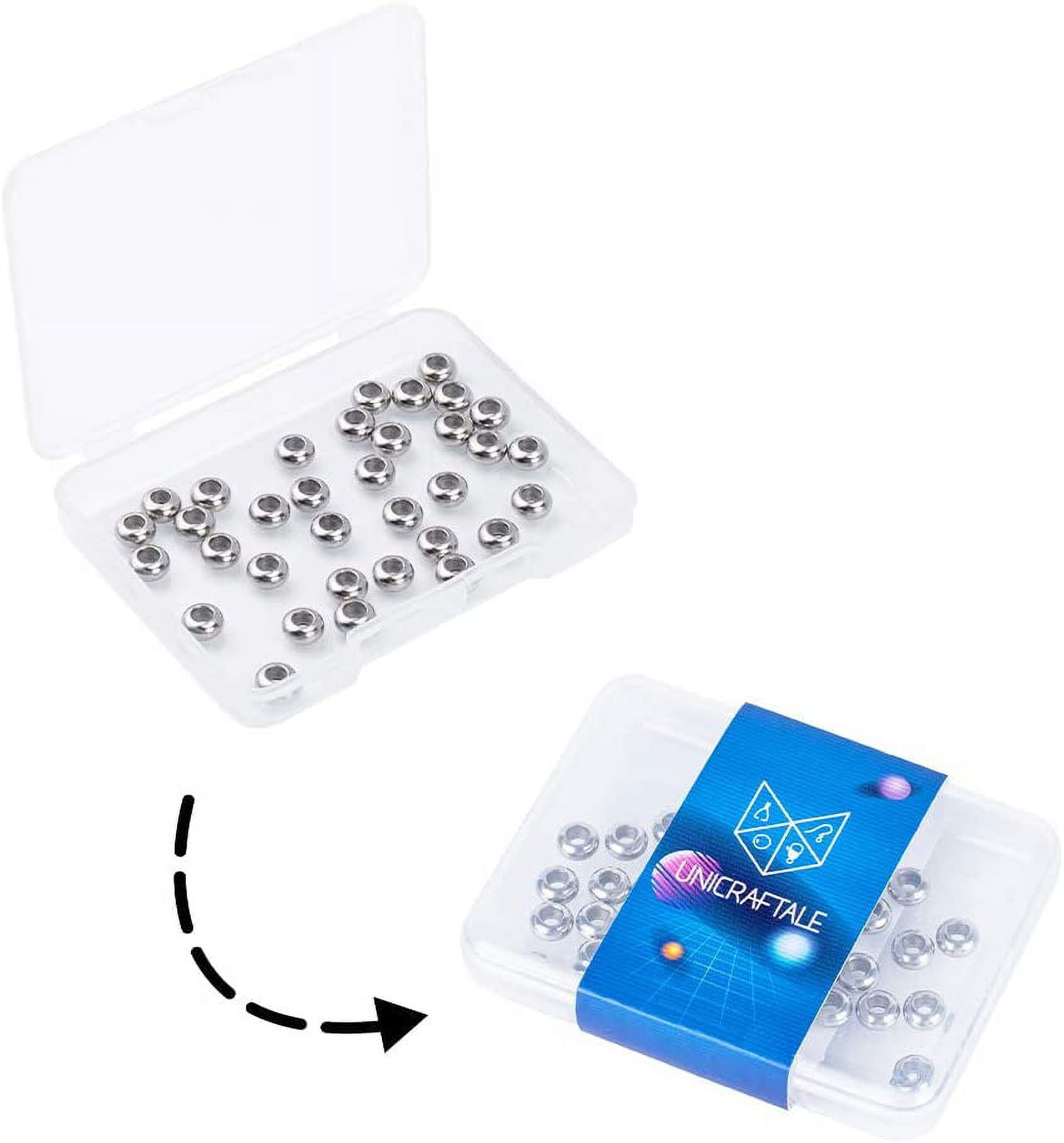 Bead Stoppers 8 Piece Set, Large and Small Sizes