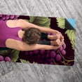 thumbnail image 5 of Grape Gym Towel with Storage Bag, 72.8"x26.8" - Suitable for Yoga, Pilates, Fitness - Yoga Blankets, Yoga Towel, Yoga Towels, 5 of 6