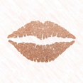 thumbnail image 2 of Rose Gold Kiss Poster Print by Amanda Murray, 2 of 2