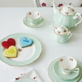 thumbnail image 4 of Royal Albert Polka Rose Teacup & Saucer - Vintage Set - Polka Rose Collection - Fine Bone China with Classic Form - Hand Wash Only - Packaged in Gift Box, 4 of 7