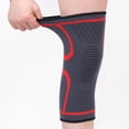 thumbnail image 1 of Rodilleras deportivas de punto de nailon antideslizantes para correr, fitness, escalada al aire libre, 1 of 1