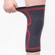 thumbnail image 1 of Rodilleras deportivas de punto de nailon antideslizantes para correr, fitness, escalada al aire libre, 1 of 4