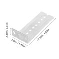 thumbnail image 2 of HONMEET Drawer Slide Track Hardware Accessories Silver Stainless Steel for Drawer Use, 2 of 8
