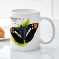 thumbnail image 5 of CafePress - California Sister Butterfly Mug - 11 oz Ceramic Mug - Novelty Coffee Tea Cup, 5 of 6
