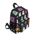 thumbnail image 2 of FORMRS School Backpack with Front Zippered Pocket 12" Student Travel Daypack, Colorful Halloween Ghost, 2 of 6