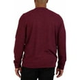 thumbnail image 2 of Gerry Men's Textured Crew Pullover Sweatshirt (Red, Medium), 2 of 2