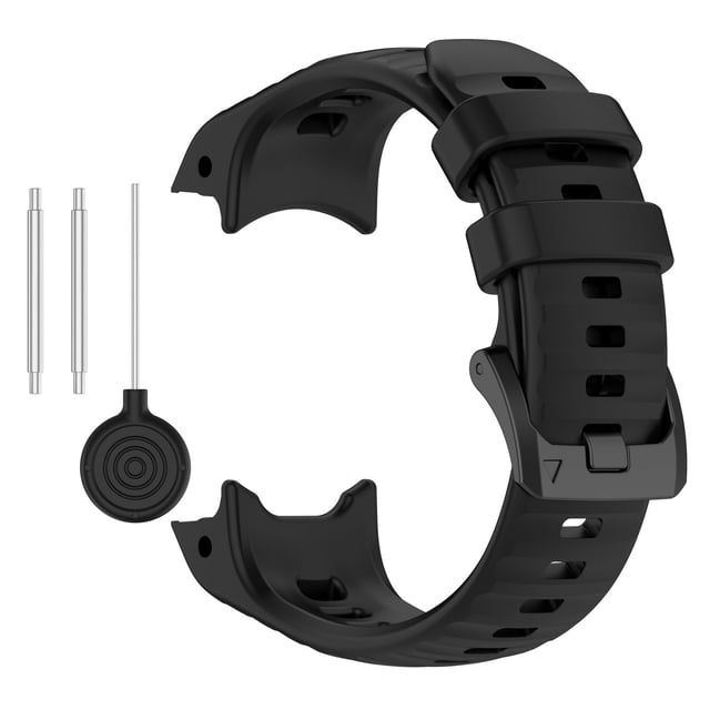 Smart Sports Watch Strap, Official Style Silicone Replacement Band, Soft & Skin-Friendly, Breathable & Sweat-Resistant, Easy Installation