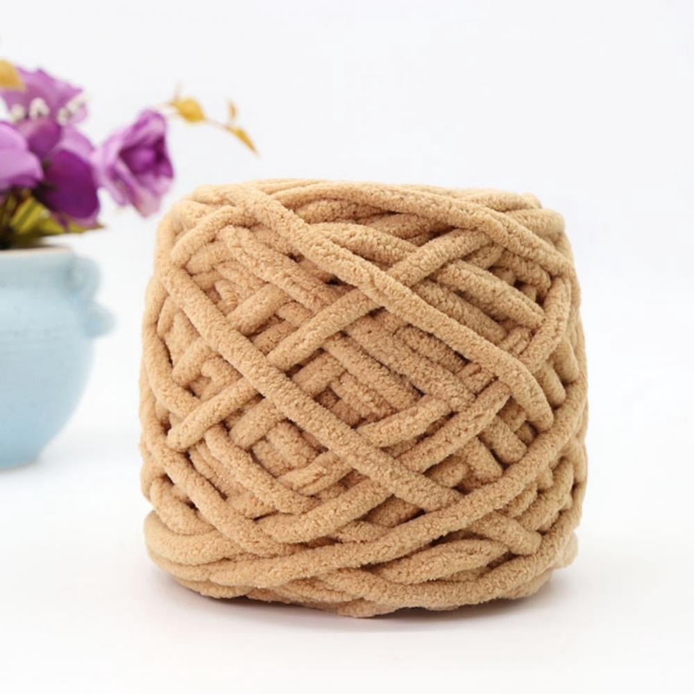 Thick Yarn Roll,Hand Knitting Middle Coarse Wool Thread,Woven Scarf ...