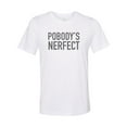 thumbnail image 1 of "The Office Shirt, Pobody's Perfect, Nobody's Perfect, Pam Halpert T, The Office Lover, Unisex, Sublimation T, Gift For Her, Humor, TV Show, White, XL", 1 of 1
