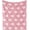 Pink02, variant on Kuscheln Flamingo Throw Blanket, Exotic Flamingo Pattern Silhouette in Monochrome Modern Style, Flannel Accent Soft Couch Cover for Adults, Pink and White