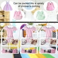 thumbnail image 4 of Kripyery Clear Travel Garment Bag with Pockets Zipper Closure Kids Dance Clothes Garment Cover PVC Dance Costume Organizer, 4 of 8