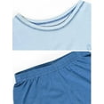 thumbnail image 4 of Ougyinr Ougyinr Boys Girls Pajama Set for Kids Teen  Soft Modal Sleepwear Pj Set Spring Autumn Pajama for 5-14 Years, 4 of 8