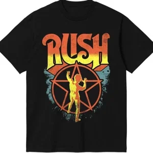 RARE Rush Band Logo T-Shirt black All sizes Tee