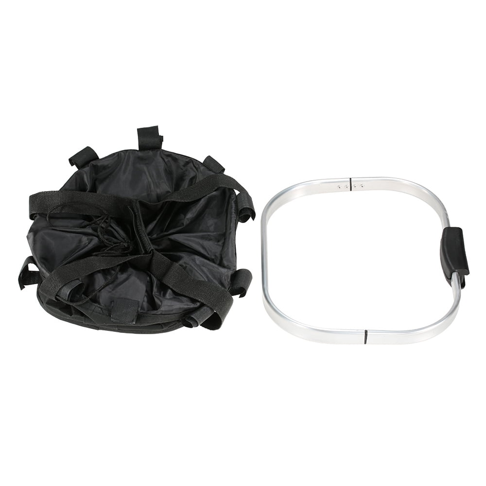AREALER Bike Detachable Cycle Front Canvas Basket Carrier Bag Carrier Aluminum Alloy Frame
