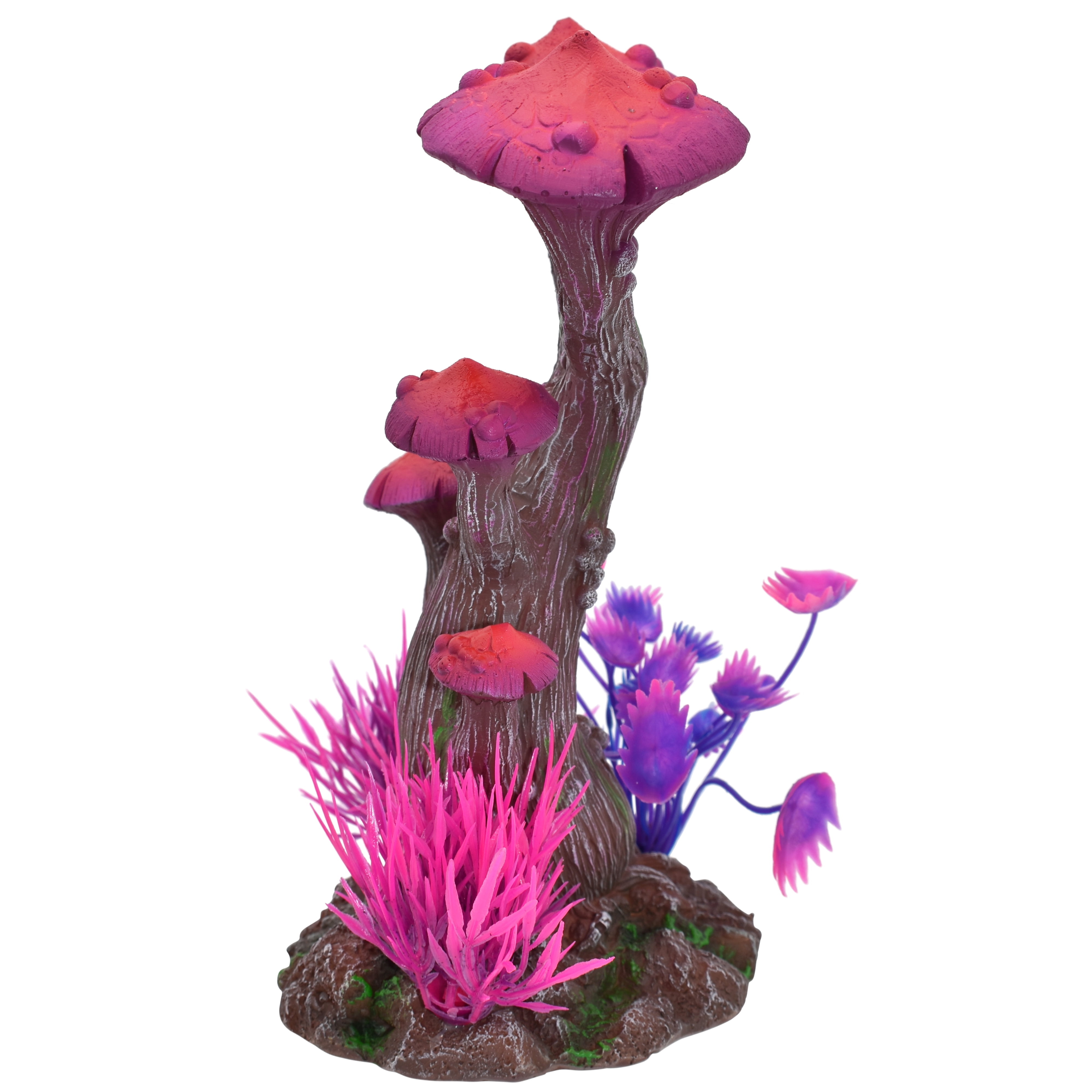 Komodo Aquarium Decor Pink Mushroom