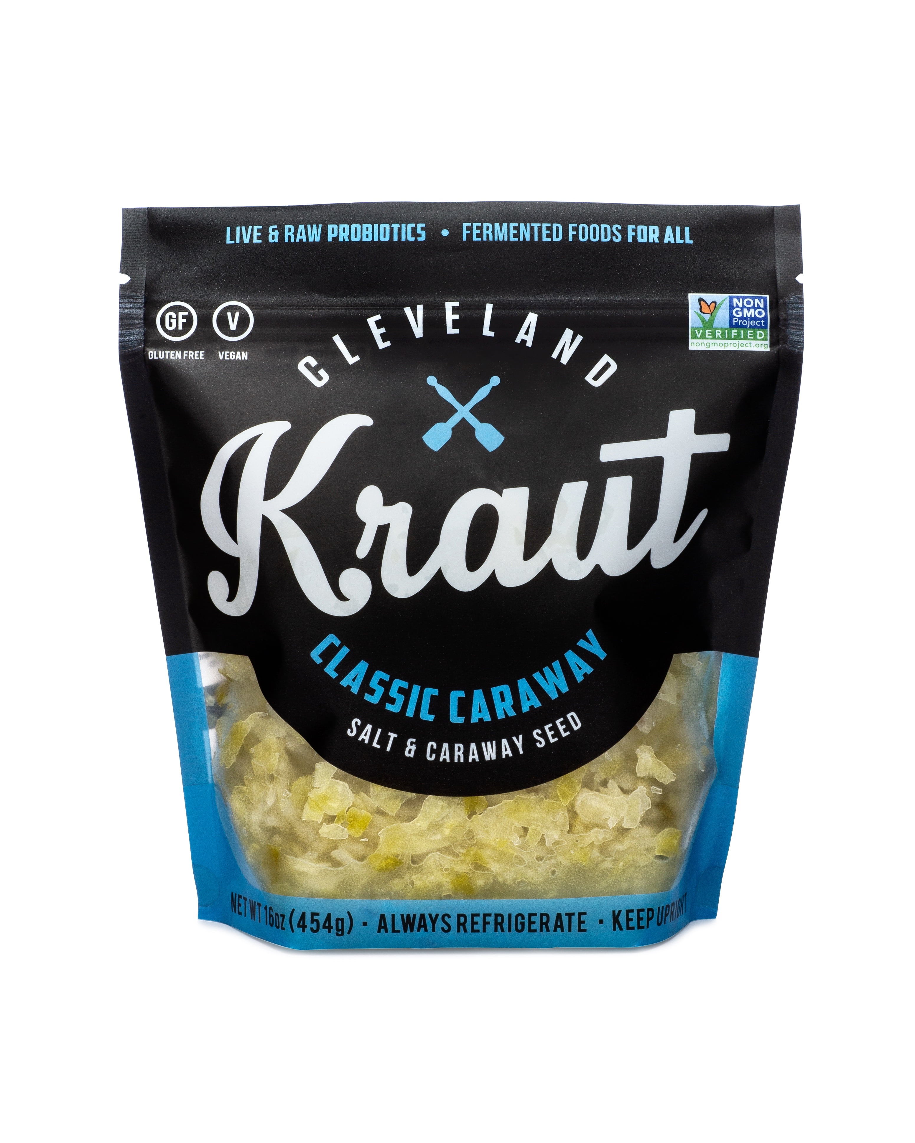 Cleveland Kitchen Kraut Classic Caraway Sauerkraut, 16 oz