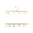 thumbnail image 1 of Underwear Hanger Closet Organizer Rotatable Windproof Clothes Drying Hanger with Pink 36clips, 1 of 9