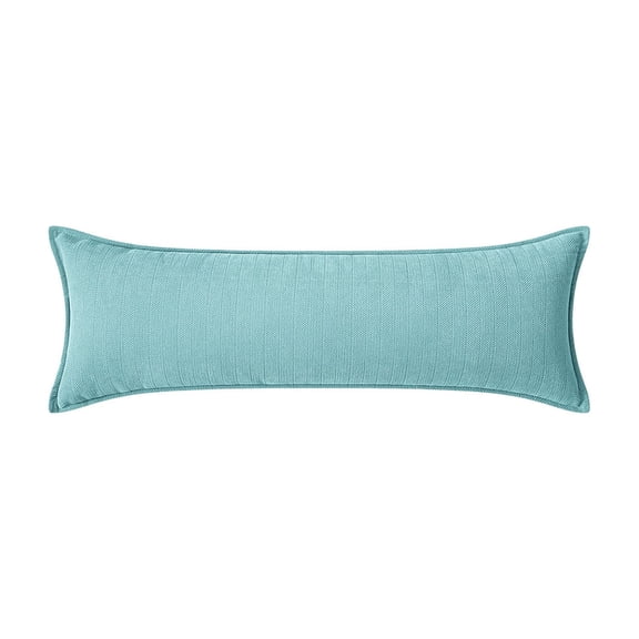Orangide Backrest Cushion for Bed Sofa, Long Pillow Support for Reading Sleeping, 12*28 In Lumbar Support Pillow with Cover and Core
