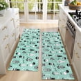 thumbnail image 4 of Kitchen Rugs Sets Of 2,Cartoon Skull Pattern Anti Fatigue Kitchen Mat Rugs Non Slip Washable,Decorative Kitchen Floor Mats for Kitchen,Sink,Laundry,17"X47", 4 of 5