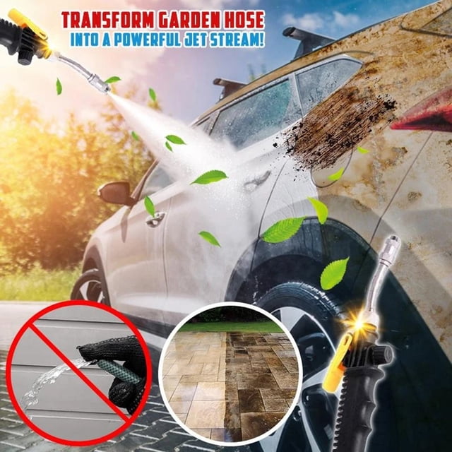 Cqxid Air Tools Under $10 Dual High-Pressure Washer Nozzle Washing Water Power Washer Air Conditioning Ran