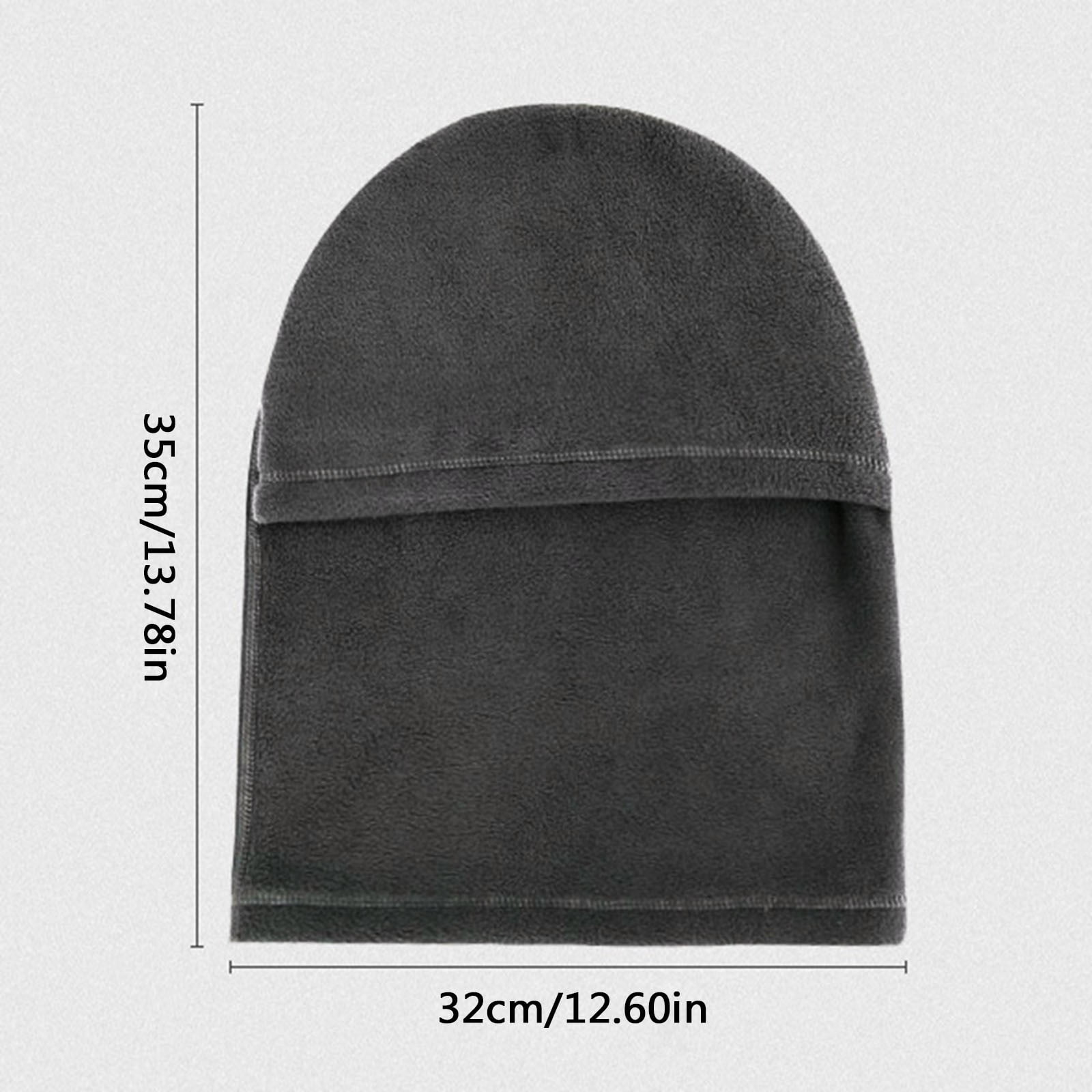 Tanhomme Wind-Resistance Winter,Fleece Ski Covers,Warm Face-Cover Hat Cap Scarf Winter Riding Warm Head Cover Windproof Multi-Functional Neck Cover Windproof Ski Hat