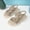Gold, variant on Dpytoraw Girl Princess Sandals Rhinestone Slingback Sandals Sandals Elastic Ankle Strap Casual Bohemian Beach Shoes Girls Sandals For Wedding Size 10
